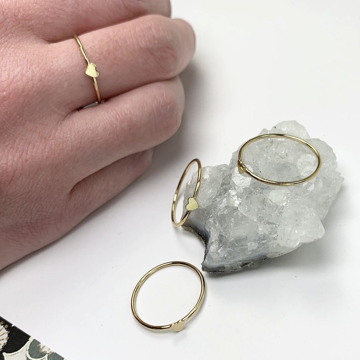 14kt Gold Filled Mini Heart Ring