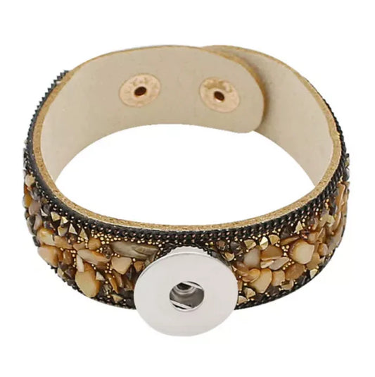 Natural Stone Strap Bracelet