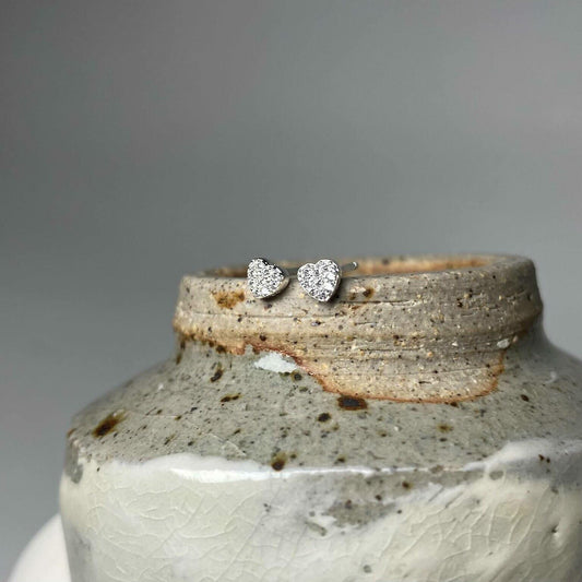 Heart Sparkle Stud-Child